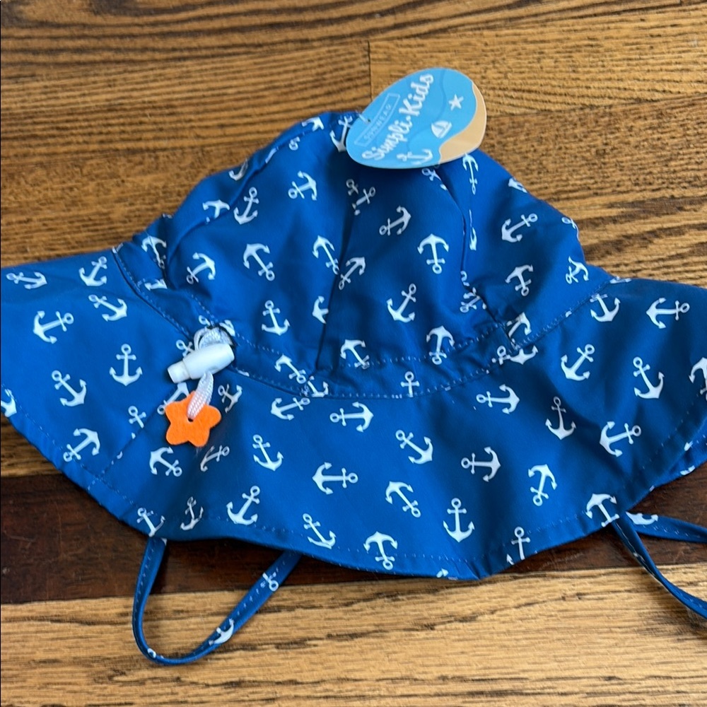 Toddler Sun Hat with Chin Strap
